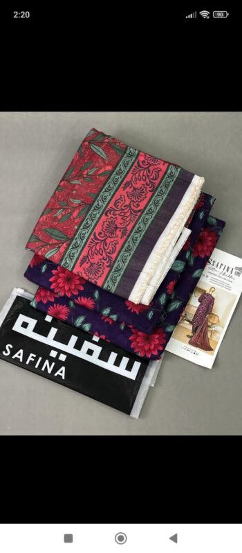 Premium Digital Printed Khaddar 3-Piece Suit